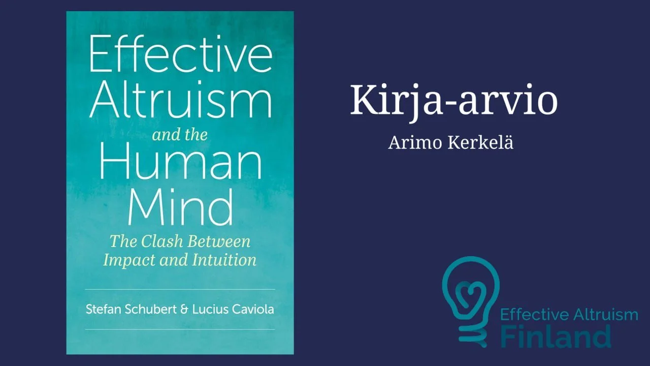 Kirja-arvio: Effective Altruism and the Human Mind